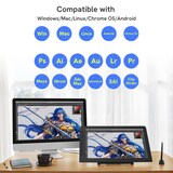 thumbnail of Tablette Graphique Couleur Autonome 21.5 Pouces Dessin Dalle IPS Full HD YONIS