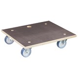 thumbnail of WAGNER Transporthilfe Multiplex MAXIGRIP 24 mm - 59 x 49 x 15 cm, Rollen ultrasoft Ø 100 mm, Tragkraft 500 kg - 20114501