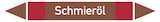 thumbnail of Rohrleitungskennzeichen Schmieröl - 187x26 mm Folie selbstklebend