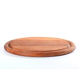 thumbnail of H&H, Piatto in Legno Scuro - Ø 22,5 cm, Perfetto per Formaggi, Salumi e Antipasti