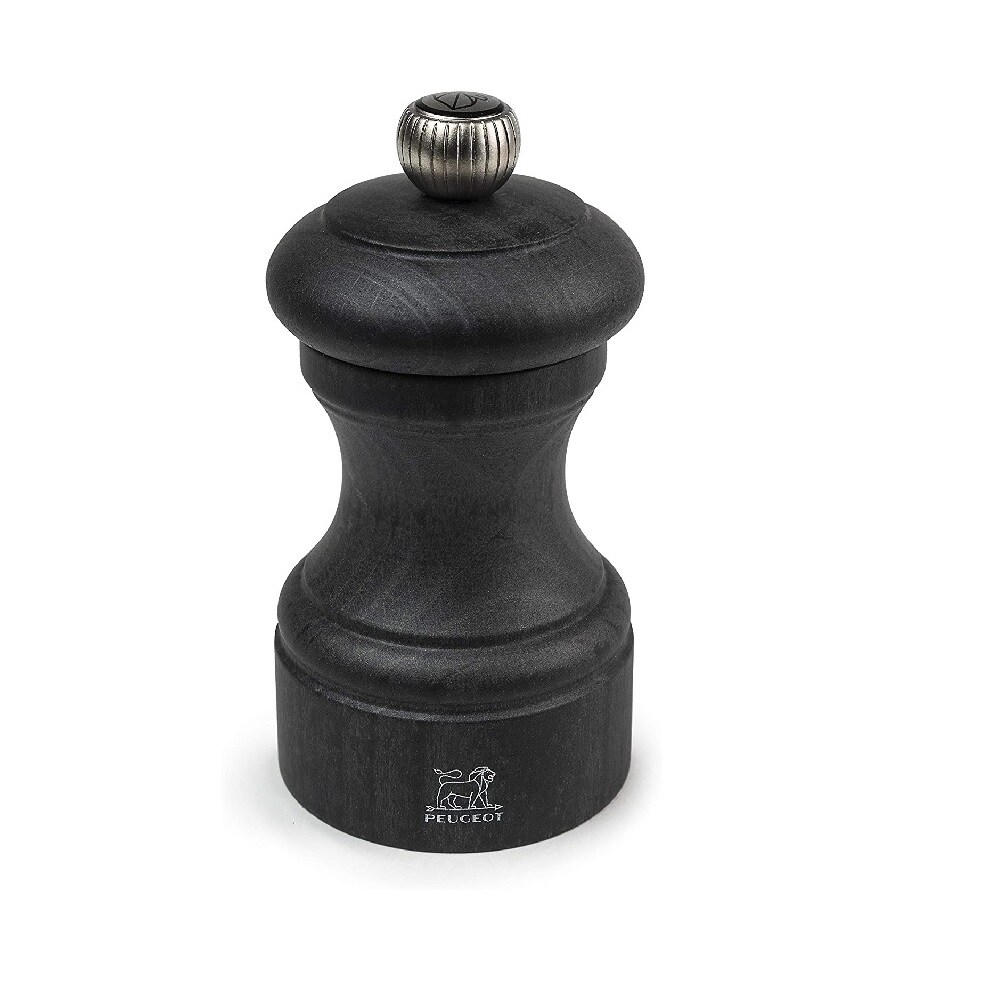 PEUGEOT Pfeffermühle BISTRO 10cm Graphit Buchenholz Natur Stahlmahlwerk