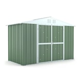 thumbnail of Box attrezzi casetta lamiera giardino in Acciaio Zincato 327x155cm x h2.15m - 114KG - 5.06mq - VERDE