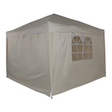 thumbnail of SVITA PAGO Gartenpavillon Partyzelt Pavillon faltbar Pop-Up Gartenzelt mit Fenster Beige