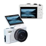 thumbnail of PRIXTON Cámara Digital XPLORER DV900 (4K - Pantalla Flip - Blanco)