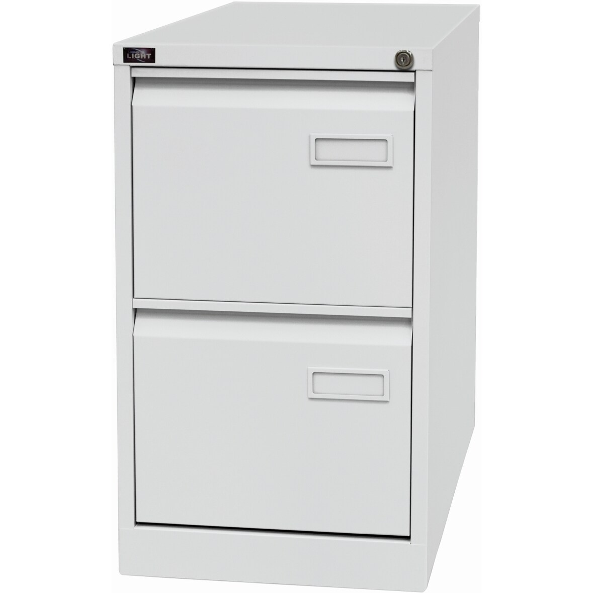 Hängeregistraturschrank Light 2 Schübe 1-bahnig lichtgrau