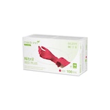 thumbnail of Medi-Inn Nitril Red Plus - rot - puderfrei - Gr. M - 1000 Einmalhandschuhe