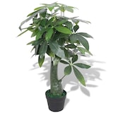 thumbnail of Árbol de la fortuna artificial con macetero 85 cm verde