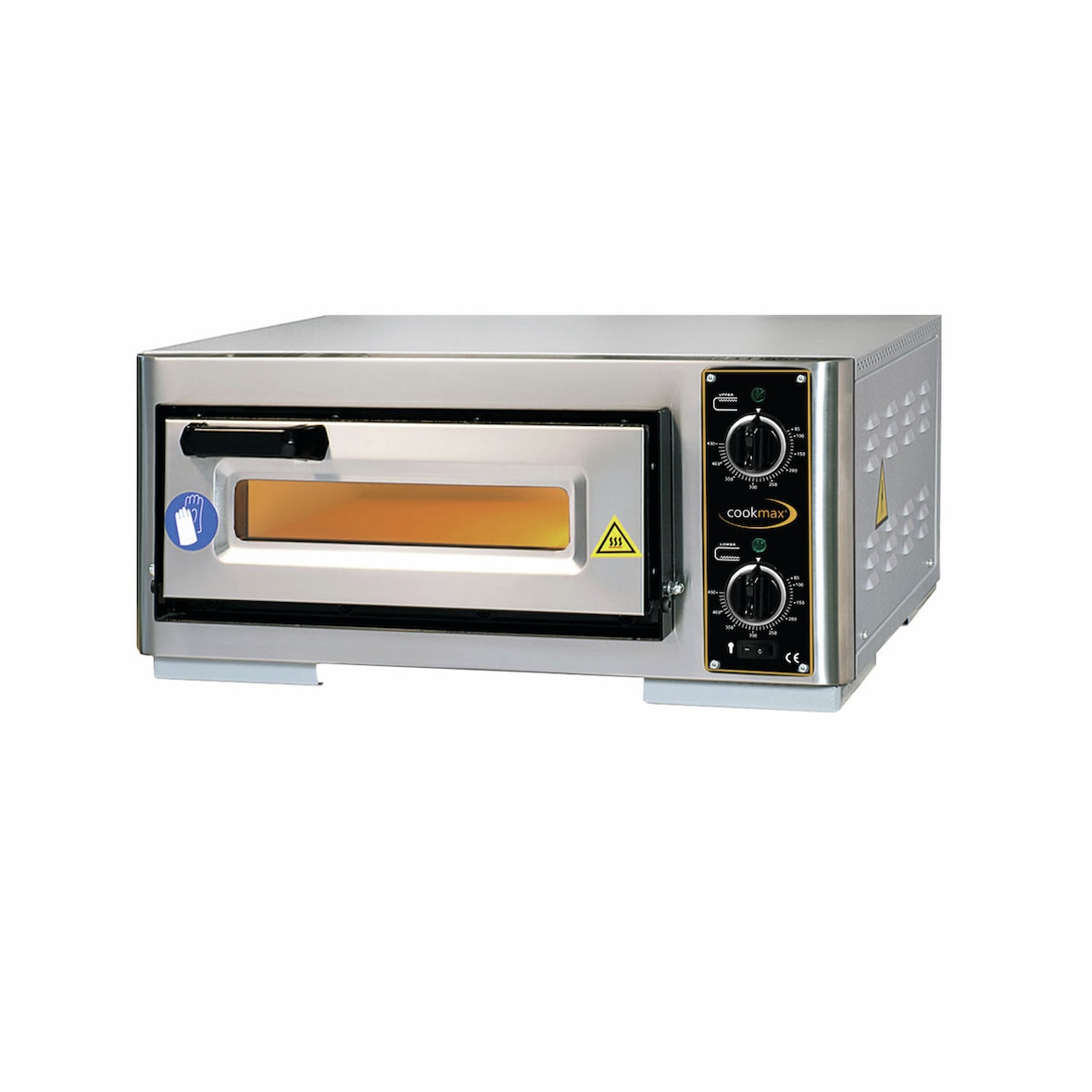 Pizzaofen, 1 Backkammer für 1 Pizza ø 400 mm