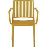 thumbnail of SIENA GARDEN Urban Lights Set 5teilig Lane Sessel gastrotauglich mustard mit Tisch Sola 140x90