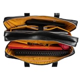 thumbnail of Exacompta 17537E Laptopumhängetasche mit 2 Fächern aus schwarzem Leder, Exactive - Schwarz