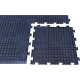 thumbnail of Dalle de sol PVC Clipsable 50x50 cm Sol Antidérapant - Revêtement de sol Noir Garage, Atelier Art Plast