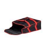 thumbnail of METRO PROFESSIONAL Bolsa para pizza, plástico, 44.5 x 47 x 19.5 cm, 40 L, negro/rojo