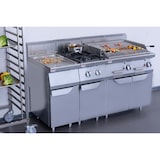 thumbnail of METRO PROFESSIONAL Gasgrill GGCB2700, Edelstahl, 80 x 70 x 54.7 cm, Piezozündung, silber