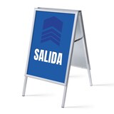thumbnail of Showdown Kundenstopper - DIN A1 - Komplett-Set - Salida Spanisch - Blau/Schwarz