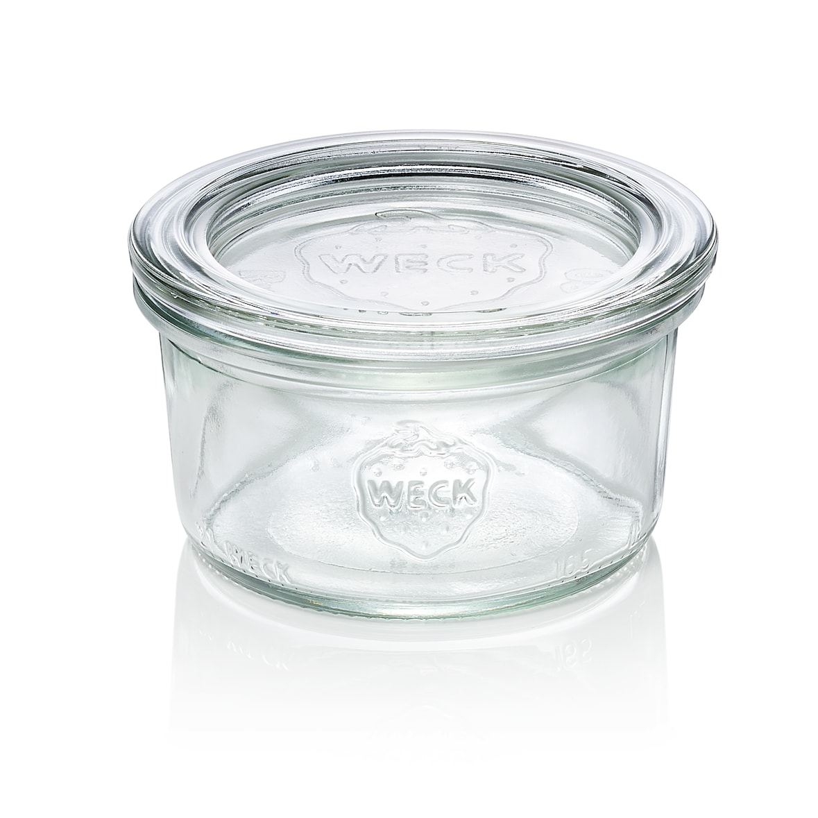 Firstpack WEK976 Barattolo Weck in vetro + cop per vasocottura Ø 8cm H50mm 165ml - 12pz