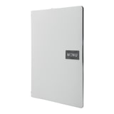 thumbnail of Securit® Menu A4 "Leather" - Branco - Linha "Raw" - 100% couro ecológico - Placa "Menu" + placa em branco incluídas - 4 vistas