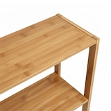 thumbnail of Estante modular em bambu com 2 níveis Canoply 60x57x20cm Natural 7house