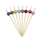 thumbnail of MONOUSO - Espetos de Bambu Pérola Sortido 9cm (100 Uds)