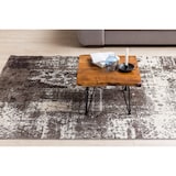 thumbnail of Couchtisch Baumkante 56x38x51 cm Sheesham Massivholz Metallbeine Wohnzimmertisch