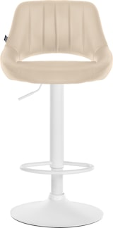 thumbnail of Barhocker Milet Kunstleder creme/weiß