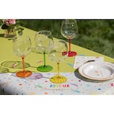 thumbnail of Goldplast Bicchiere Ballon con Gambo Verde Trasparente 582cc in TRITAN - Set di 6 pezzi. Infrangibile, Lavabile in lavastoviglie, Riutilizzabile.