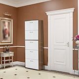 thumbnail of HOMCOM Mobile Scarpiera in Legno 5 Scomparti per 30 Paia di Scarpe