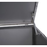 thumbnail of Mülltonnenverkleidung HWC-E83, Mülltonnenbox Mülltonnenabdeckung, erweiterbar 117x66x80cm ~ Edelstahl 30kg