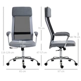 thumbnail of Vinsetto Sedia da Ufficio Ergonomica Girevole, Altezza Regolabile