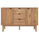 thumbnail of vidaXL Dressoir OTTA 113,5x43x73 cm massief grenenhout