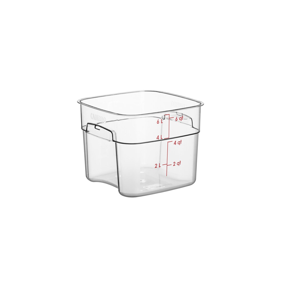 Cambro Manufacturing, Barattolo in policarbonato da  6L, trasparente, 6SFSPROCW135