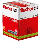 thumbnail of FISCHER UX 8 x 50 R  UX 8 x 50 R Nylon Universaldübel lang mit Rand,