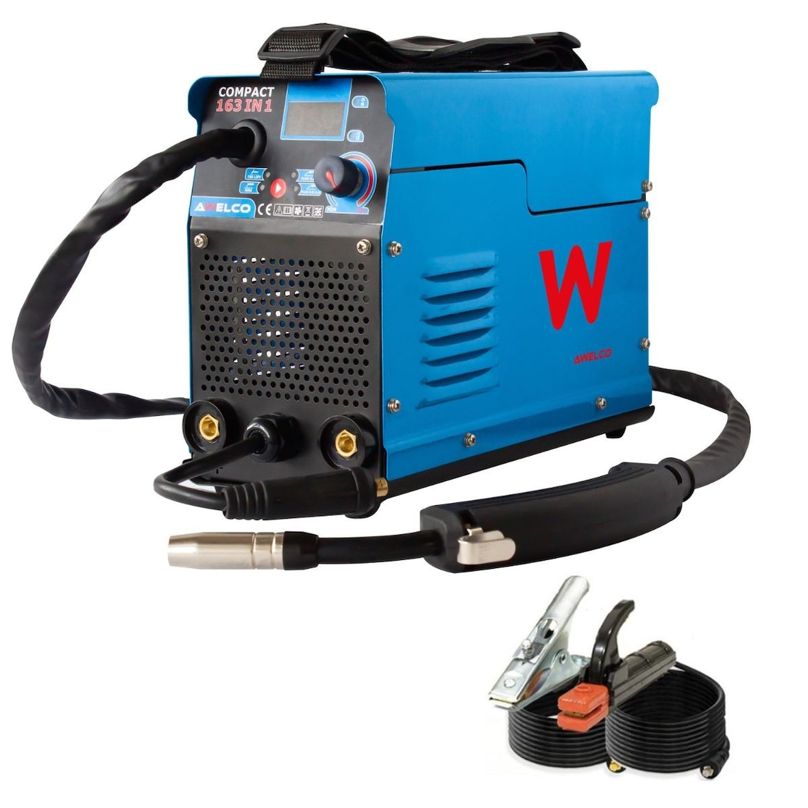 Máquina de Soldadura Inversora MIG - MMA - TIG LIFT 3in1 IGBT Technology Compact Versatile Wire and Electrode Welding AWELCO