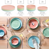 thumbnail of James Cooke Serviesset Bliss Stoneware 6-persoons 24-delig Assorti