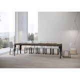 thumbnail of Ausziehbare Konsole 90x40/300 cm Paxon Premium Walnuss Anthrazitrahmen