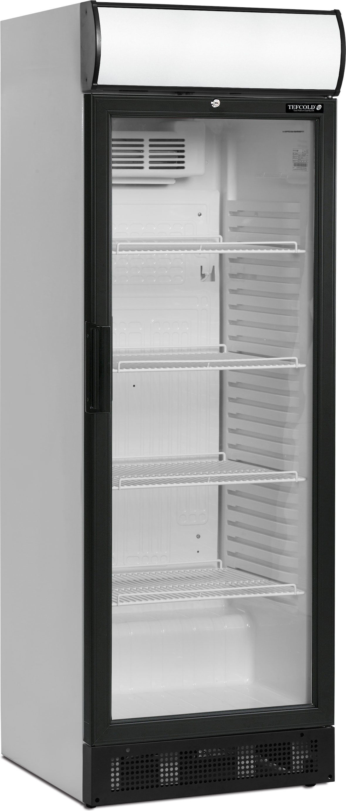 TEFCOLD Flaschenkühlschrank SCU1280CP 290l Weiß