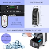 thumbnail of Maxfresh Ventilator Luftkühler 4-in-1-Funktion 6L-Tank 65 W Timer Schwarz