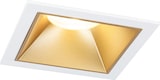 thumbnail of Paulmann LED Einbauleuchte 3-Step-Dim Cole Coin 3er-Set  IP44 eckig 88x88mm  Coin 3x6W 3x470lm 230V dimmbar 2700K Weiß#Gold matt 93130
