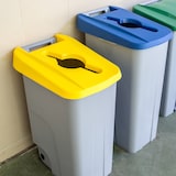 thumbnail of Offener Abfallbehälter Recyclo 85 Liter. Farbe Schwarz.
