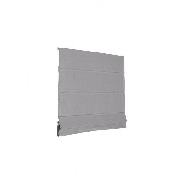 Basic Raffrollo Faltrollo 80x175 cm Grau Raffgardine