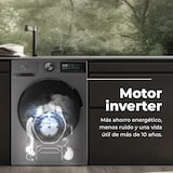 thumbnail of EVVO Lavadora secadora 10 kg + 7 kg carga frontal Nova 10/7, 1350 rpm, Clase energética A, Función vapor Steam Wash, Motor Inverter