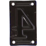 thumbnail of Numéro de maison en fer émaillé Chiffre 4 Esschert Design