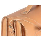 thumbnail of Ruitertassen Lehrertasche Leder XXL 42x32cm Damen Herren Schultasche Aktentasche 3 Fächer natur