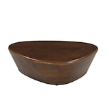 thumbnail of SIT Möbel Couchtisch | dreieckige Tischplatte | Mango massiv, braun | B 107 x T 78 x H 30 cm | 14786-30 | Serie RONDURA