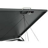 thumbnail of 3er Mülltonnenverkleidung HWC-J82, Mülltonnenbox, erweiterbar, Metall 80kg, anthrazit ~ gold