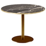 thumbnail of Restootab - Table Ø120cm Rome bistrot marbre veiné