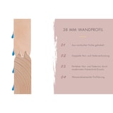 thumbnail of Karibu Saunahaus 38mm Melo 2 Ofen 9 kW integr. Strg terragrau