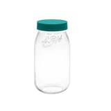 thumbnail of Le Parfait - Bocal color à vis 2l en verre avec couvercle vert sapin