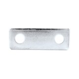 thumbnail of Gegenplatte für Rundstahlbügel DIN 3570, verzinkter Stahl, Lochmittenabstand:106 mm