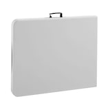 thumbnail of Table de réception pliante 180 cm blanche en PEHD  8 places - Oviala