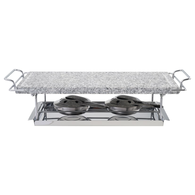 Eva grill de table en pierre naturelle 19x37 cm